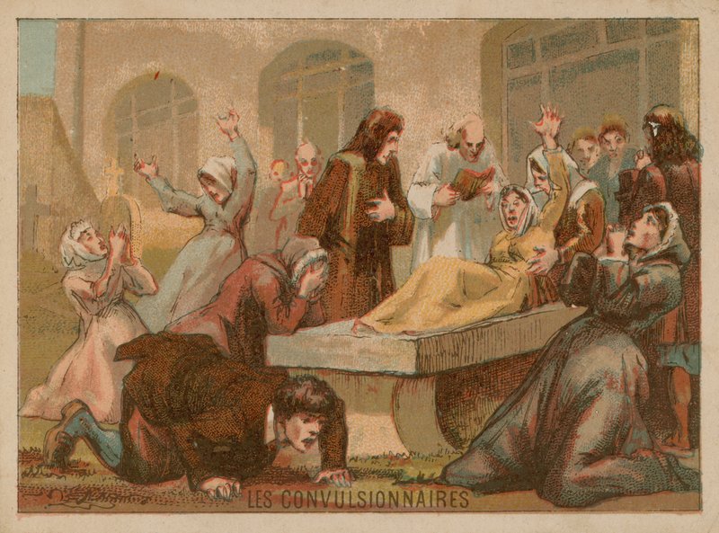 Kramper eller religiøse mystikere i trancer af French School