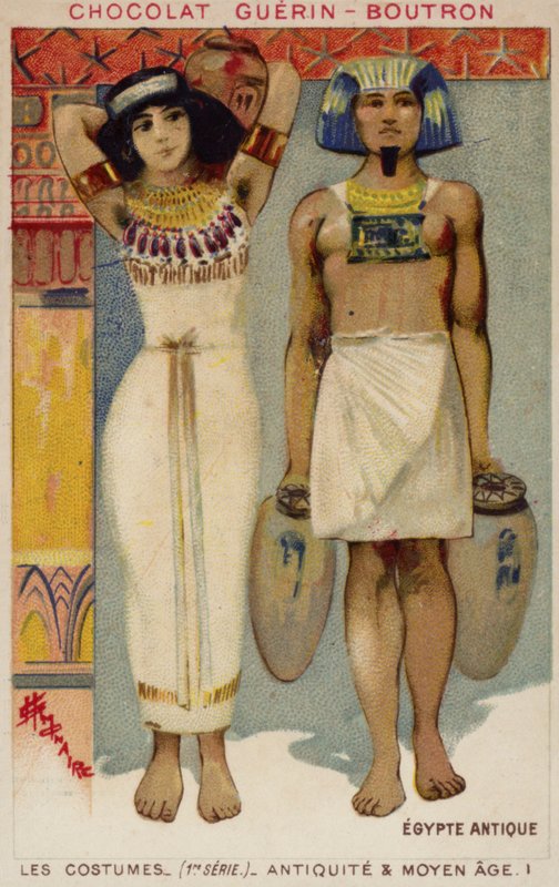 Kostumer fra det gamle Egypten af French School