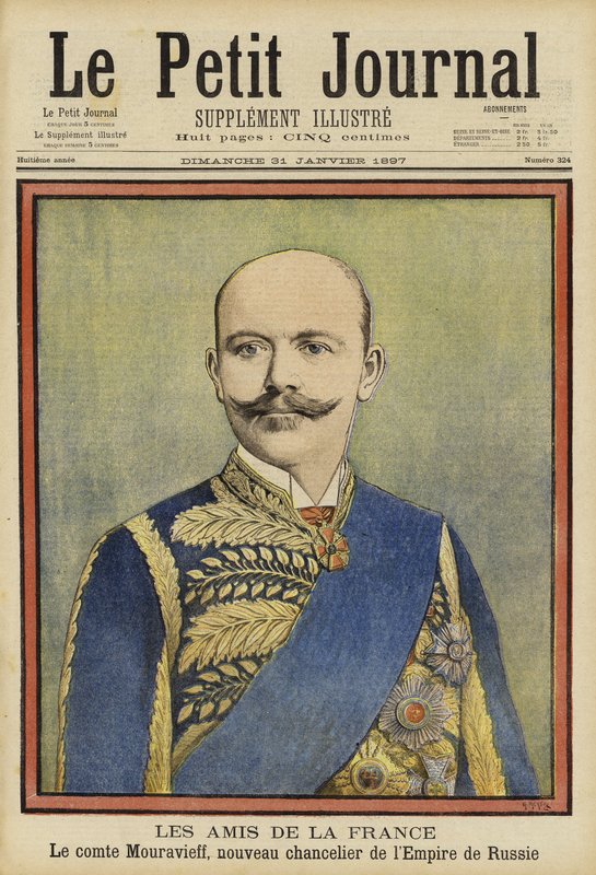 Grev Mikhail Muravyov, russisk udenrigsminister af French School