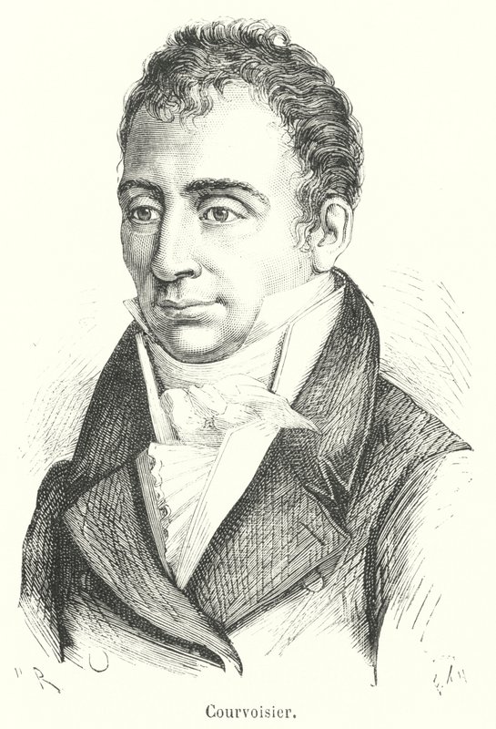 Courvoisier (gravering) af French School