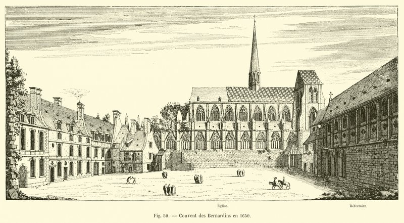 Bernardins kloster i 1650 af French School