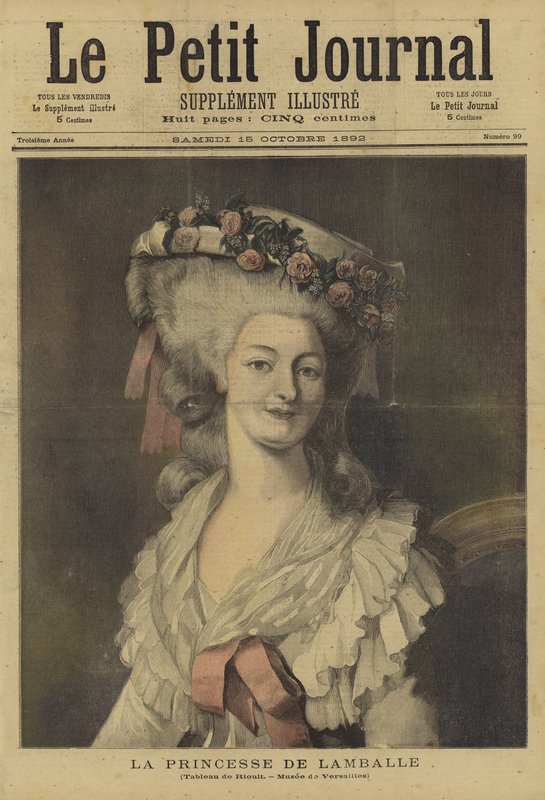Forside af Le Petit Journal, 15. oktober 1892 af French School