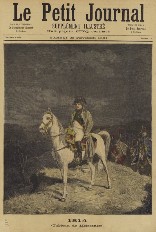 Forside af Le Petit Journal, 28. februar 1891 af French School