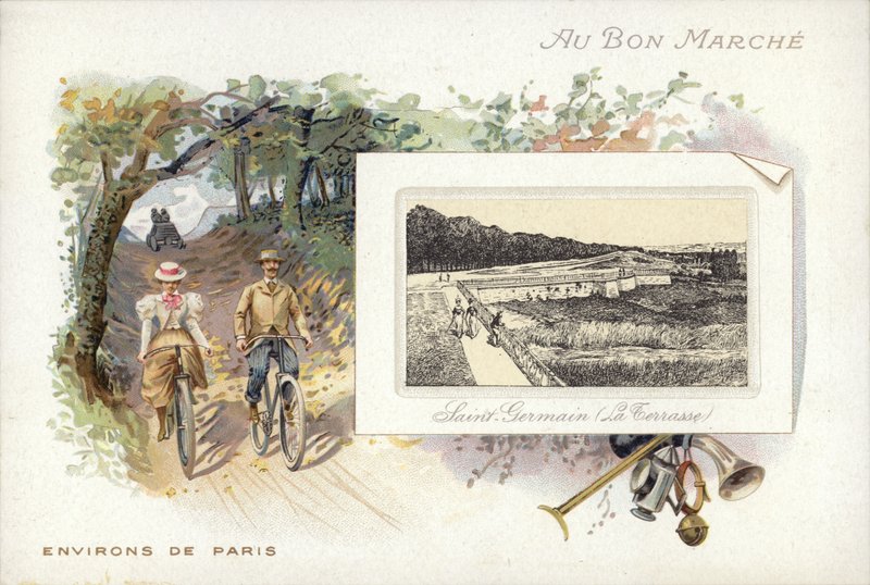 Cykling nær Paris, Saint-Germain af French School