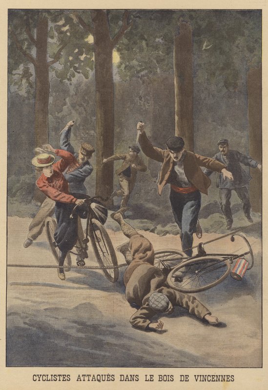 Cyklister angrebet i Bois de Vincennes i Paris af French School