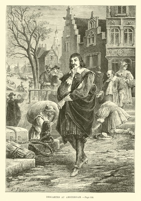 Descartes i Amsterdam af French School