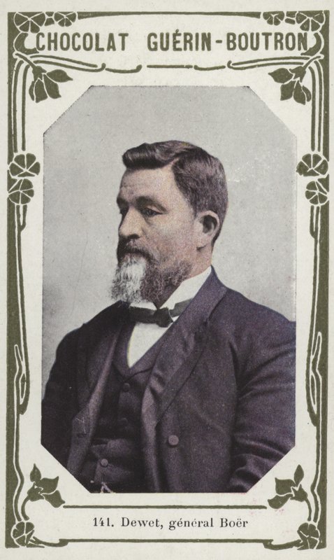 Dewet, general Boer (farvet foto) af French School