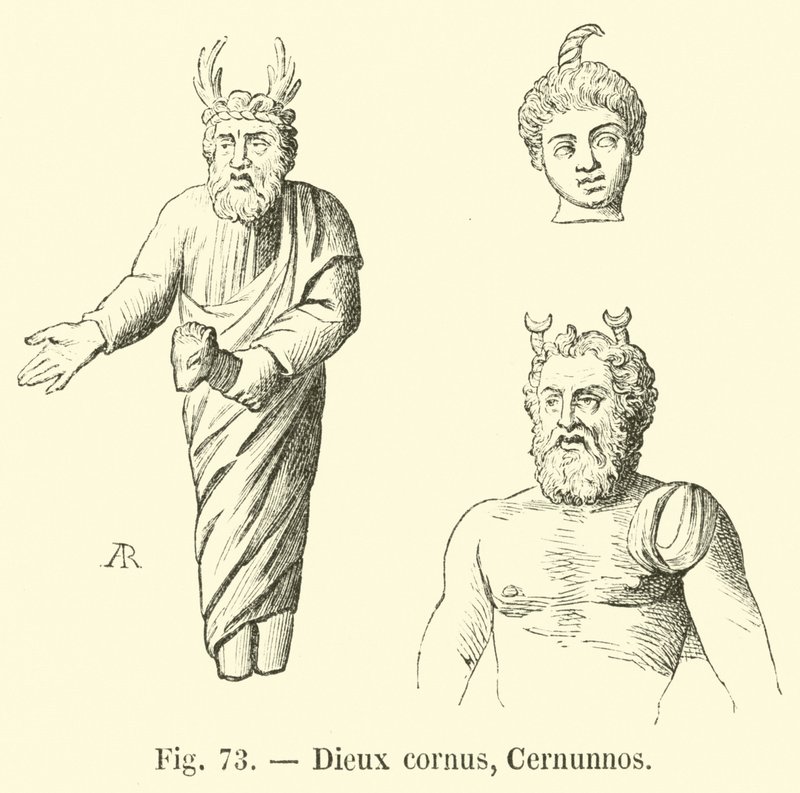 Dieux cornus, Cernunnos af French School