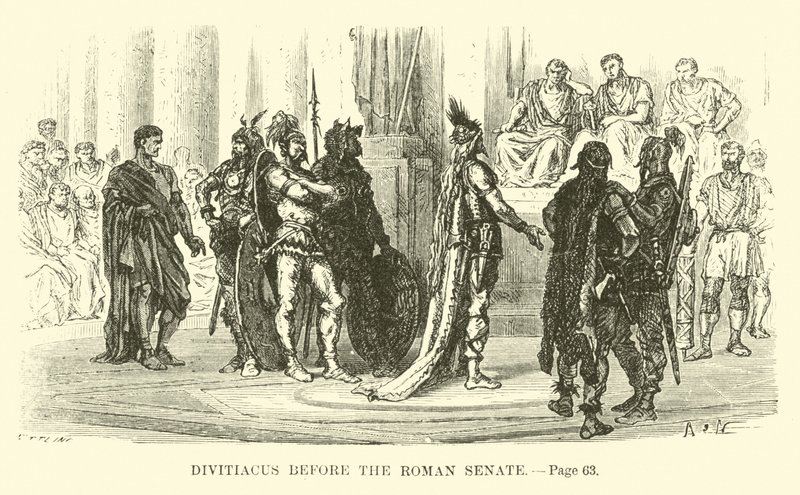 Divitiacus foran det romerske senat af French School