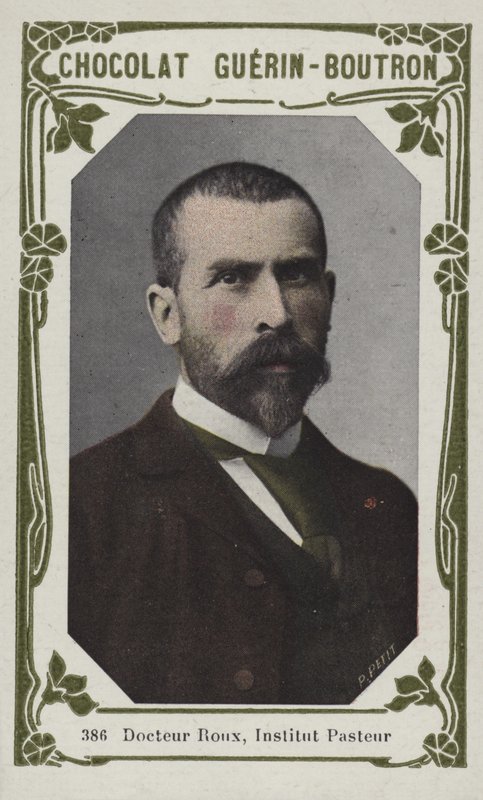 Doktor Roux, Institut Pasteur (farvet foto) af French School