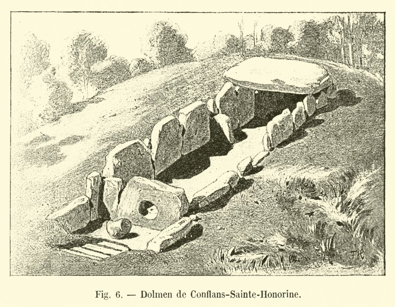 Dyssen fra Conflans-Sainte-Honorine af French School