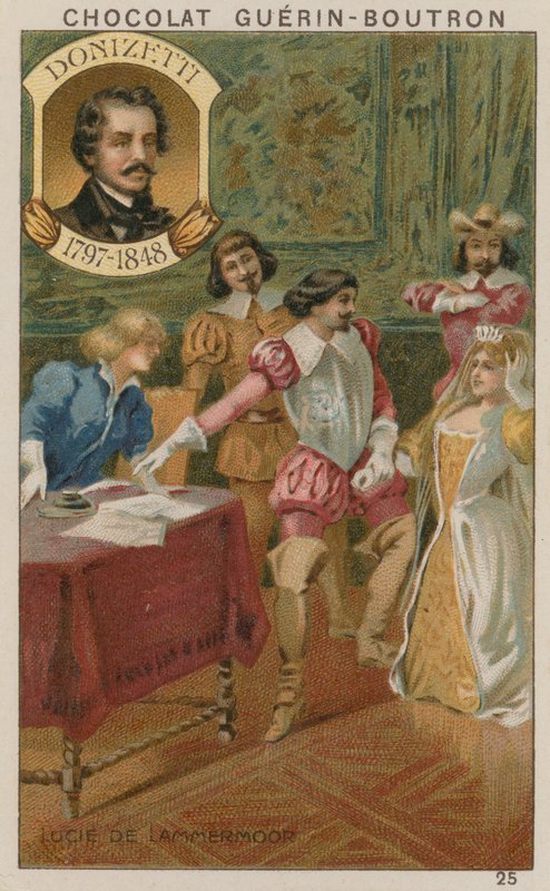 Donizetti, Lucie de Lammermoor af French School