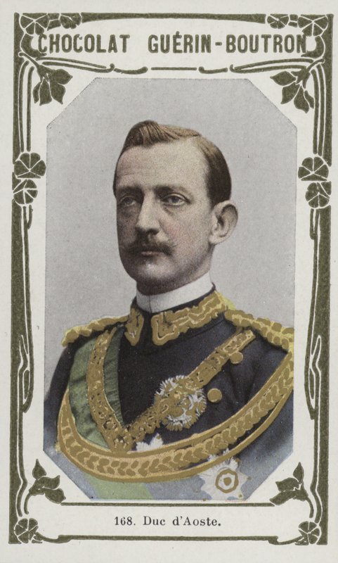 Duc dAoste (farvet foto) af French School