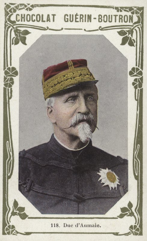 Duc dAumale (farvet foto) af French School