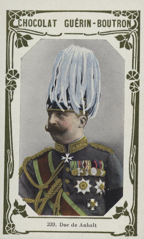 Duc de Anhalt (farvet foto) af French School