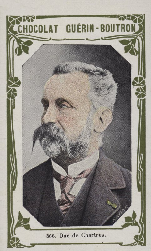 Duc de Chartres (farvet foto) af French School