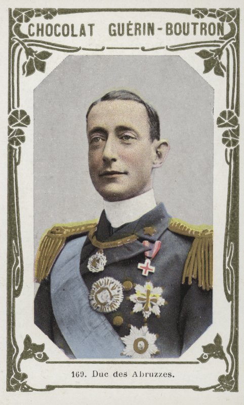 Duc des Abruzzes (farvet foto) af French School