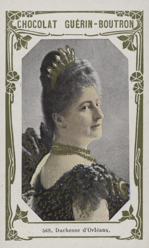 Duchesse dOrleans (farvet foto) af French School