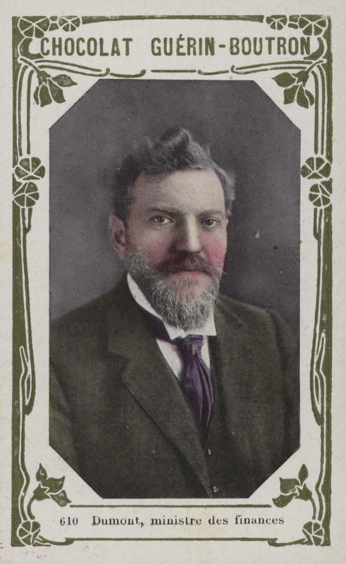 Dumont, finansminister (farvet foto) af French School