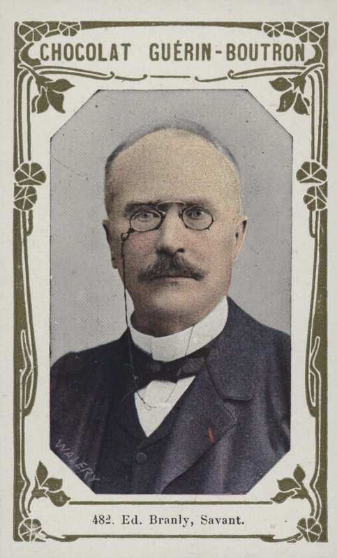 Edouard Branly, Savant (farvet foto) af French School