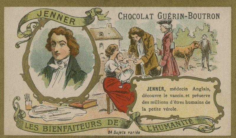 Edward Jenner, engelsk læge og videnskabsmand af French School