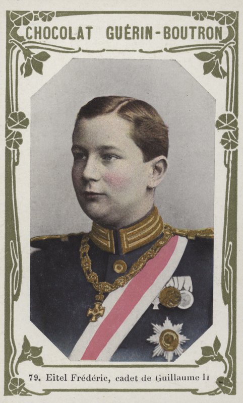 Eitel Frederic, kadet af Guillaume II (farvet foto) af French School