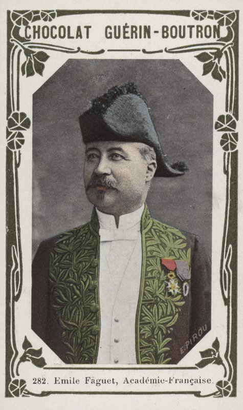 Emile Faguet, Academie-Francaise (farvet foto) af French School