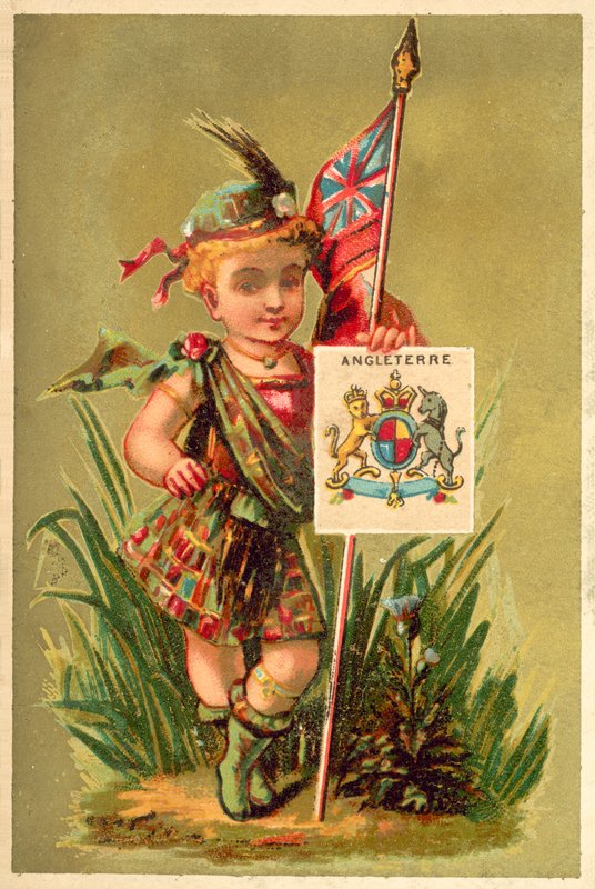 England (chromolitho) af French School