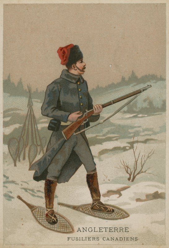 England - Canadiske Fusiliers af French School