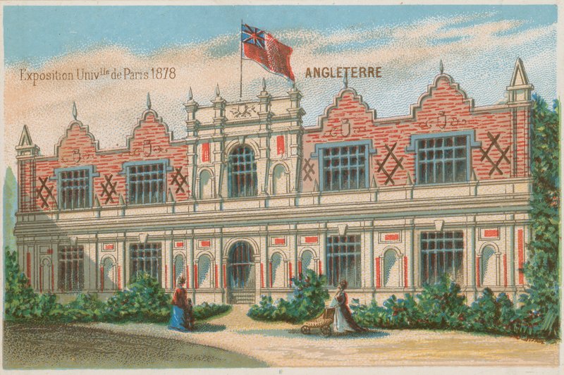 England, 1878 Verdensudstilling, Paris af French School