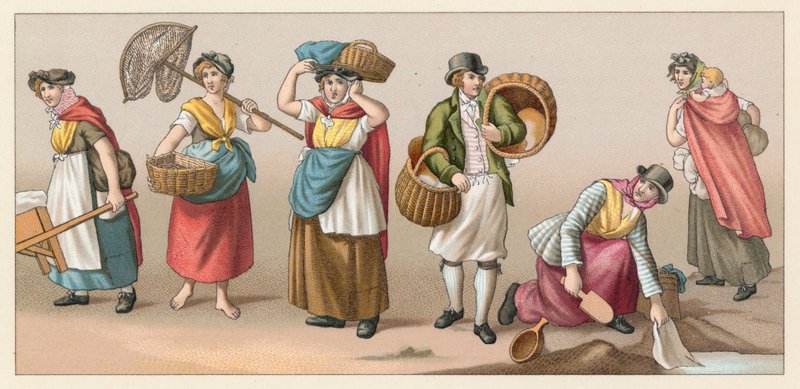 England kostume af French School
