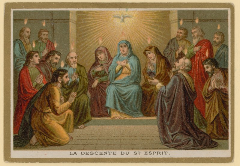 Episode i Jesu Kristi liv (chromolitho) af French School