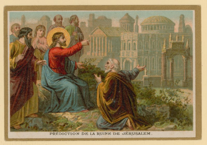 Episode i Jesu Kristi liv (chromolitho) af French School