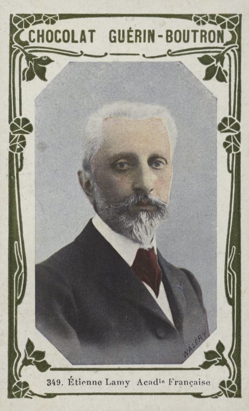 Etienne Lamy, French Academy (farvet foto) af French School