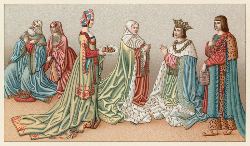 Europa XV-XVIth Cent kostume af French School