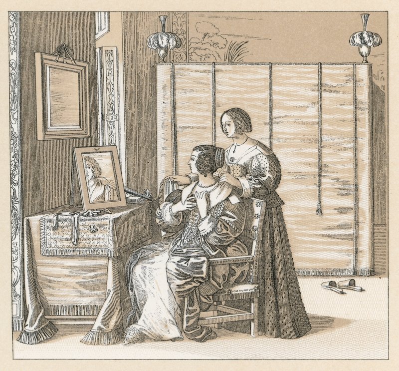 Europa XVIIth Cent kostume af French School