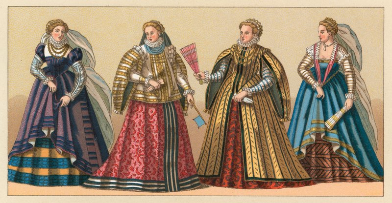 Europa XVIth Cent kostume af French School