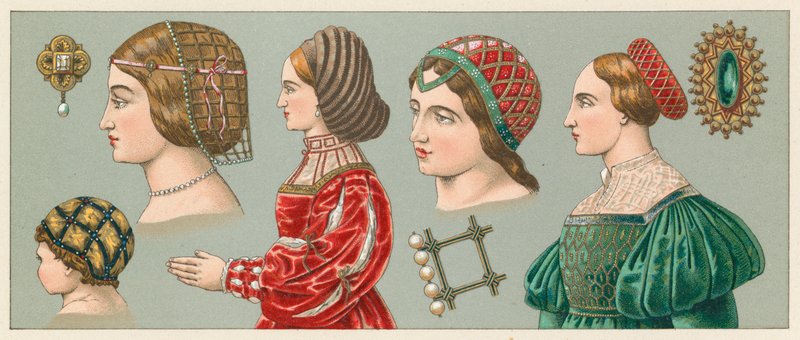 Europa XVIth Cent kostume af French School