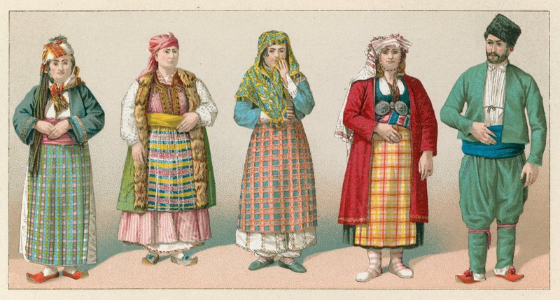 Europæisk kalkun kostume af French School