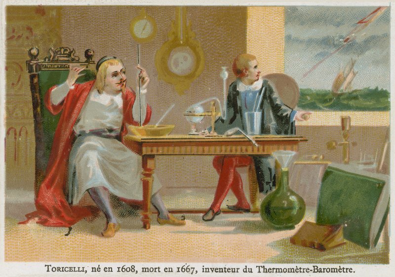 Evangelista Torricelli af French School