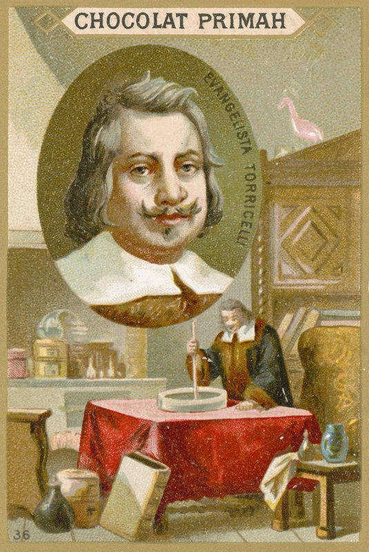 Evangelista Torricelli, italiensk fysiker og matematiker af French School
