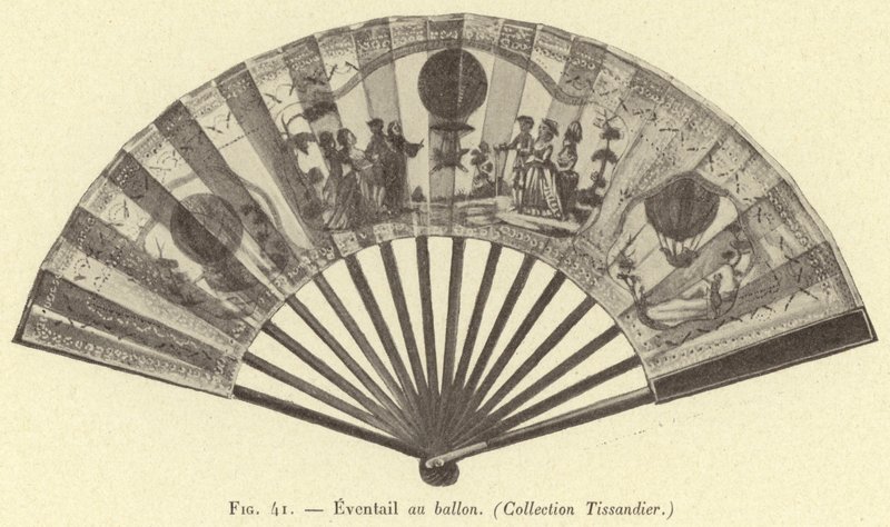 Boldfan, (Tissandier Collection) af French School