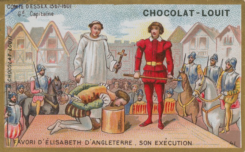 Henrettelse af jarlen af Essex, 1601 af French School
