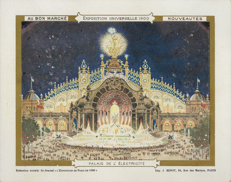 Verdensudstilling 1900 Elektricitet af French School