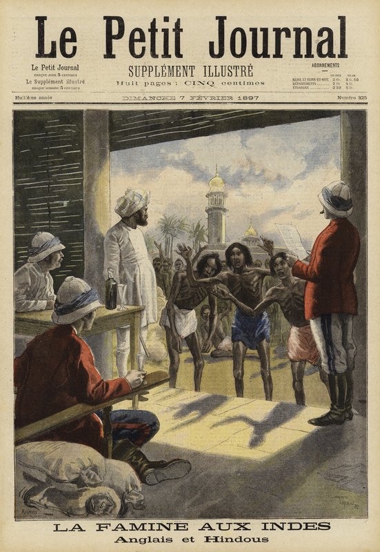 Hungersnød i Indien, 1897 af French School