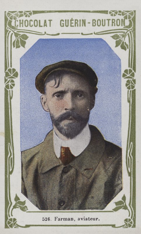 Farman, flyver (farvet foto) af French School