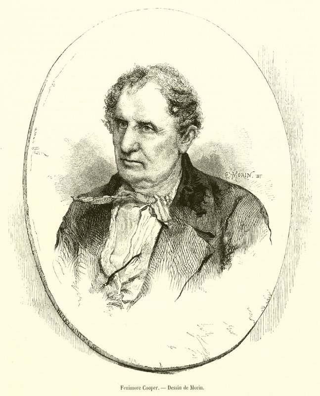 Fenimore Cooper (gravering) af French School