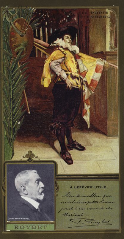 Ferdinand Roybet, fransk maler (chromolitho) af French School