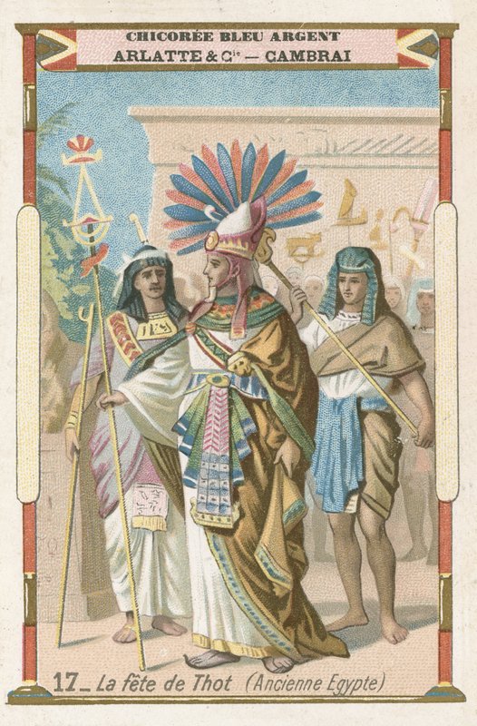 Festival of Thoth, det gamle Egypten af French School