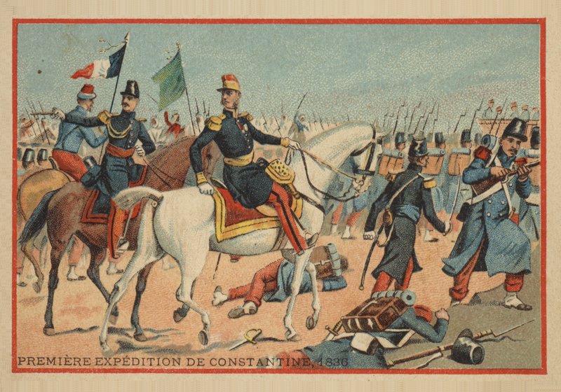 Første franske ekspedition til Konstantin, 1836 af French School